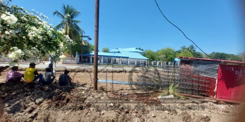 Empreza Mahoben hahú konstrui jardín Sekretáriu Rejiaun 12 Outobru “Sesurai”