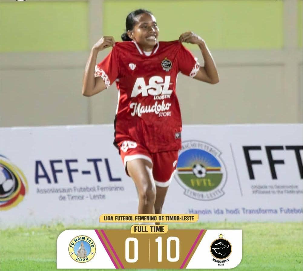 Maudoko FC sulan golu 10-0 ba Na’in-Feto