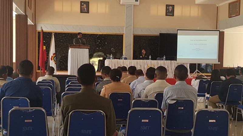 MPIE estabelese GTM ba projetu PUSO iha Maliana
