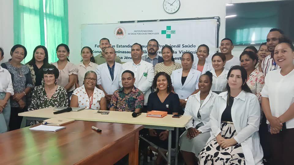 UNFPA-MS fó formasaun ba profisionál saúde 15 kona-ba ezaminasaun forense