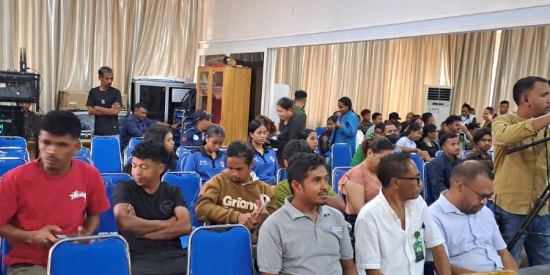 CNC realiza semináriu hodi fó onra ba juventude sira ne’ebé sakrifika-an ba mate