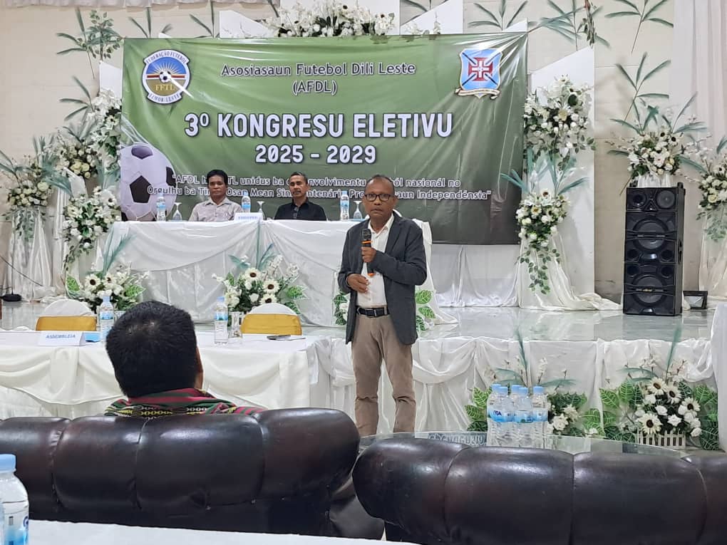 Aleixo Cobra kontinua lidera Asosiasaun Futeból Dili Leste