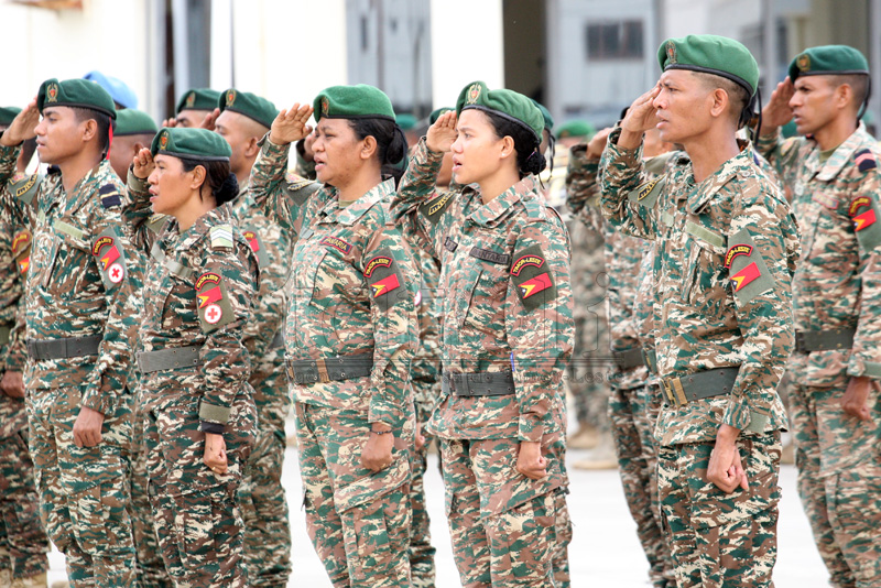 Governu despede kontijente na’in-150 fó asisténsia umanitária iha Filipina