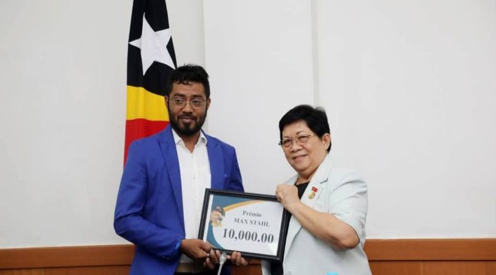 PPN atribui prémiu liberdade expresaun Max Stahl 2025 ba Amito Qonusere Araújo