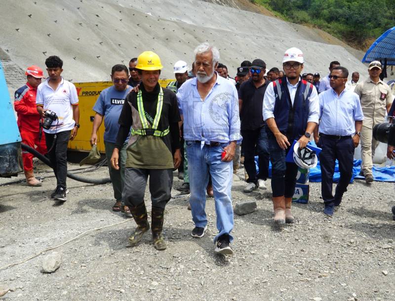 Xanana observa projetu estrada Tono – Oésilo no rekomenda pontu rua ba Waskita