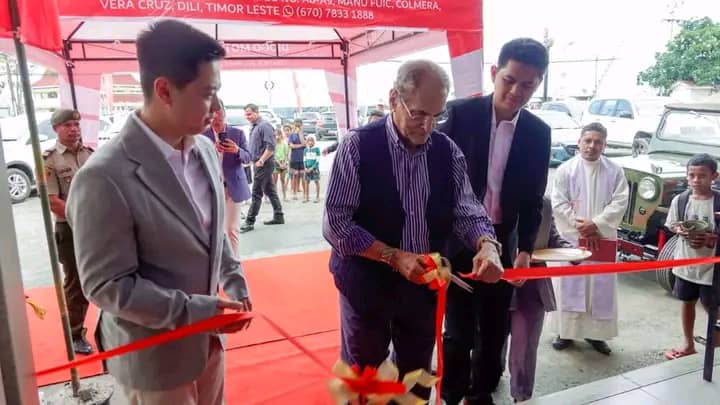 Ramos-Horta inaugura empreza konsórsiu DIogo Moto Forte