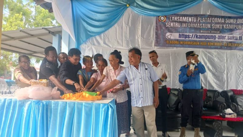 SEKOMS lansa Plataforma Suku Dijitál iha Kampung Alor