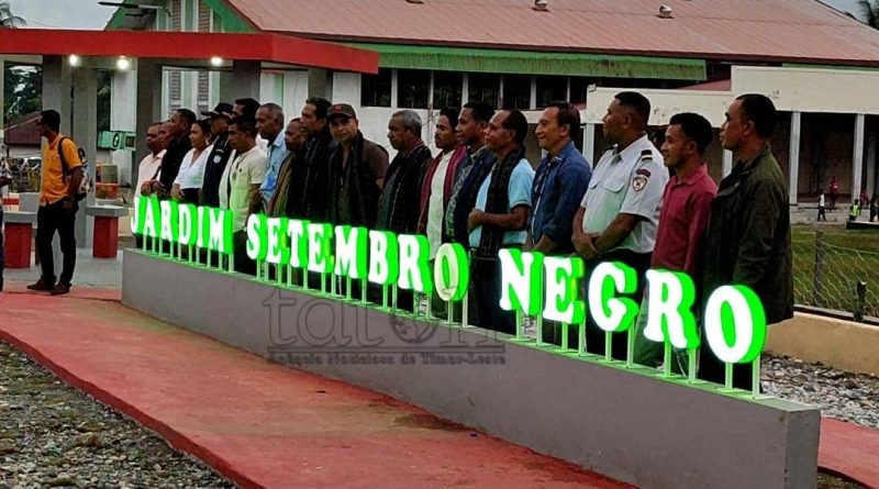 Jardín Setembru Negro iha Maliana loke ona ba públiku