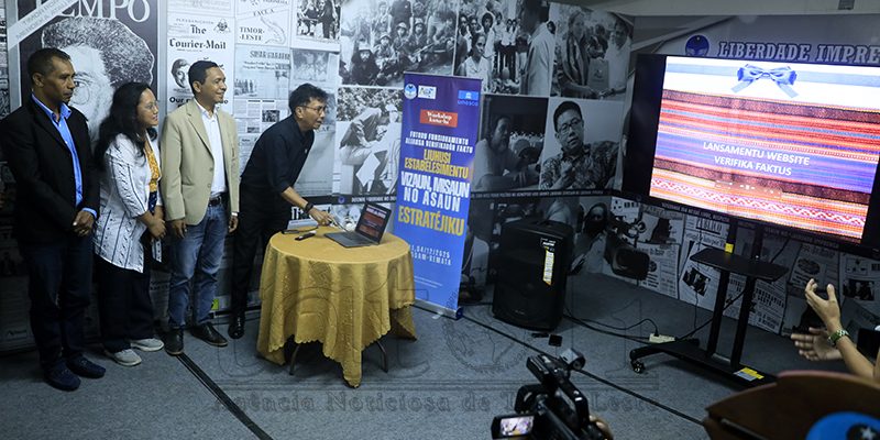 Lansa ona Website Verifikasaun Faktu atu kombate informasaun falsa