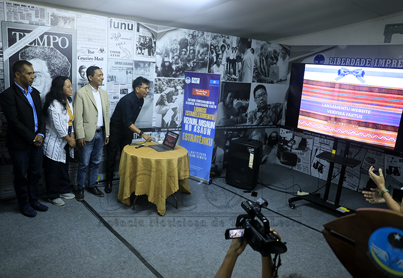 Lansa ona Website Verifikasaun Faktu atu kombate informasaun falsa