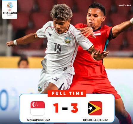 SEA Games 2025, Timor-Leste rekolla pontu hanesan ho Thailándia