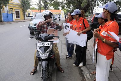 FOTO-ATUÁL : KSTL realiza kampaña nasionál ba ratifikasaun konvensionál ILO No.190 ba públiku