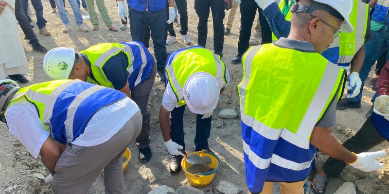 Lansa fatuk dahuluk ba konstrusaun edifísiu MOP iha Kolmera