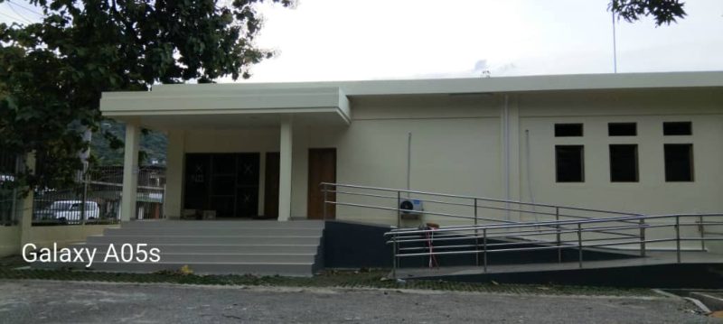 Konstrusaun edifísiu Sentru Arkivu CNC kuaze konklui