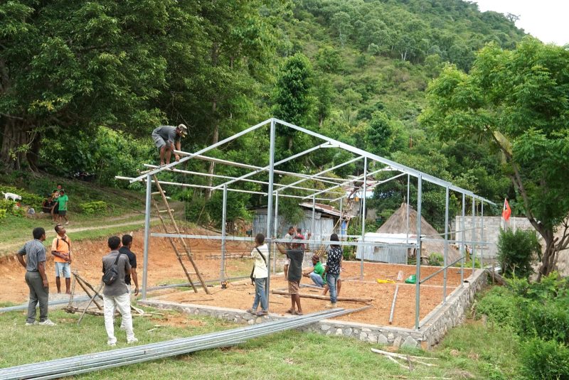 Edukasaun Oekusi estabelese klase paralela EBC Mekosikaloti iha aldeia Noque