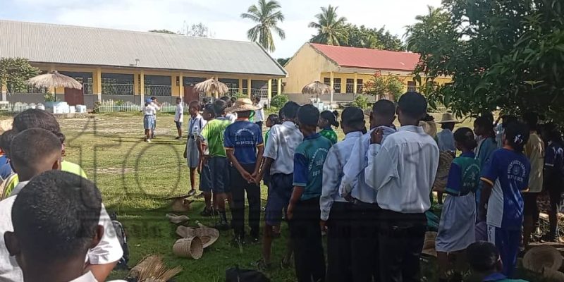 Estudante na’in-480 iha ESJP Suai partisipa orientasaun ho maneira edukativu