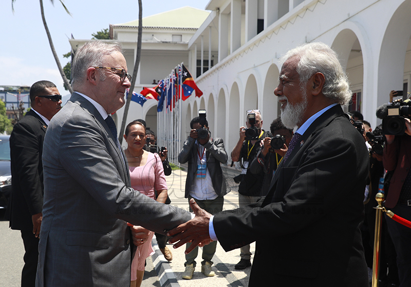 Deklarasaun konjunta kona-ba harii parseria foun ba Era Foun entre Timor-Leste no Austrália
