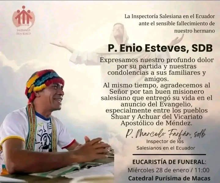 Padre Énio Esteves nu’udár misionáriu auténtiku servidór Kristu