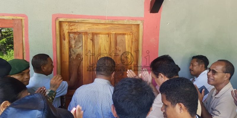 Governu Austrália entrega Sentru Formasaun Braille ba EhD iha Bobonaru