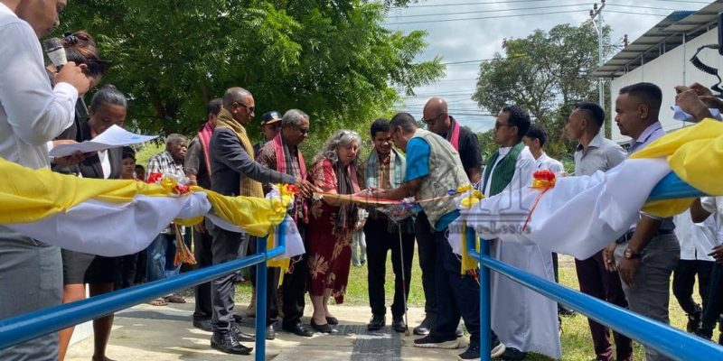 MJDAK-UNICEF inaugura rampa iha edifísiu SJM Bobonaru