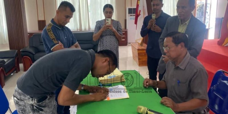 EJP 38 asina kontratu ho Autoridade Munisípiu Bobonaru hodi implementa PME 2026