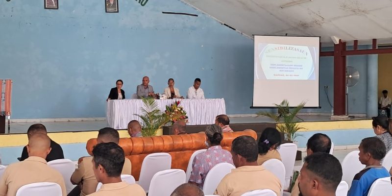 DSRN sei hahú aplika taxa dokumentu ba komunidade iha tinan-ne’e