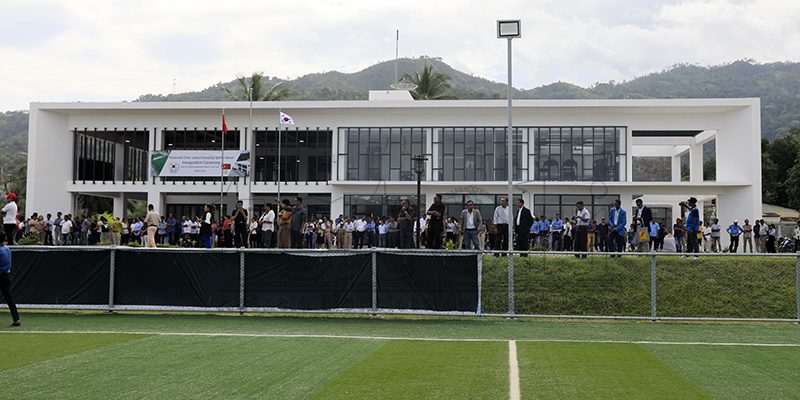 Xanana husu autoridade Bekora kontrola Sentru Desportivu Amizade Korea-TL ho di’ak