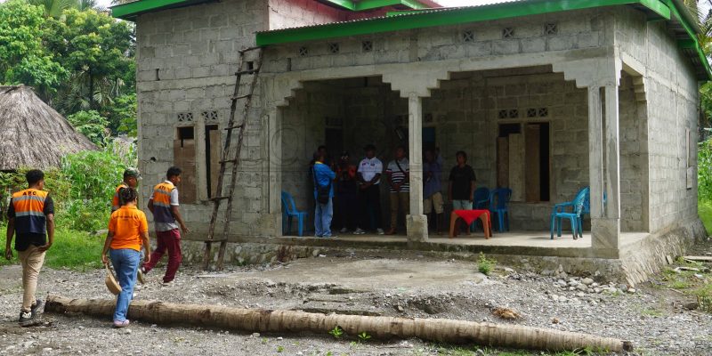 Konstrusaun uma neen ba vítima inséndiu iha suku Lifau konkluídu