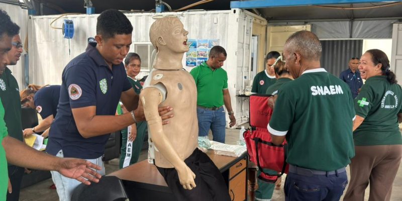 SNAEM fó treinamentu báziku kona-ba primeiru sokoru ba funsionáriu MAF