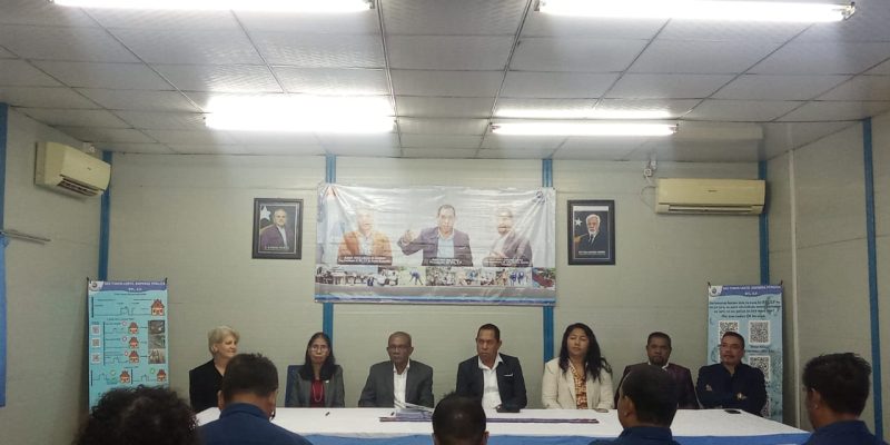 MKA-TL entrega materiál patrimóniu Estadu ba BTL implementa programa bee-saneamentu