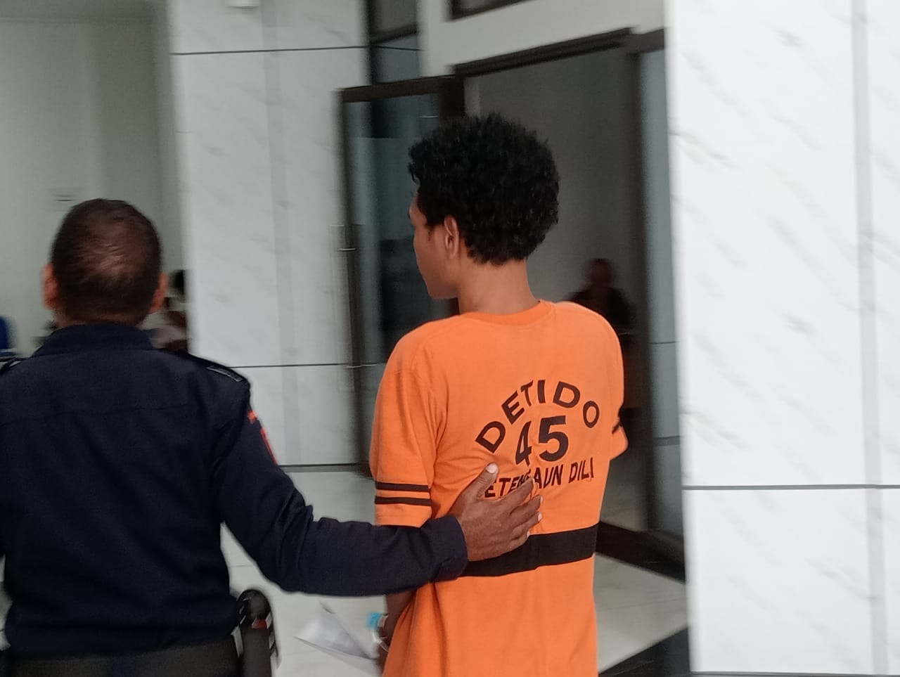 Arguidu suspetadu oho nia kaben submete ba interrogatóriu judisiál