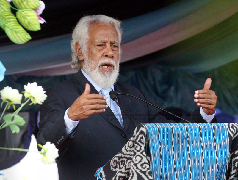 Rejistu no rekoñesimentu ba Komandante Ein Xefe FALINTIL Kay Rala Xanana Gusmão