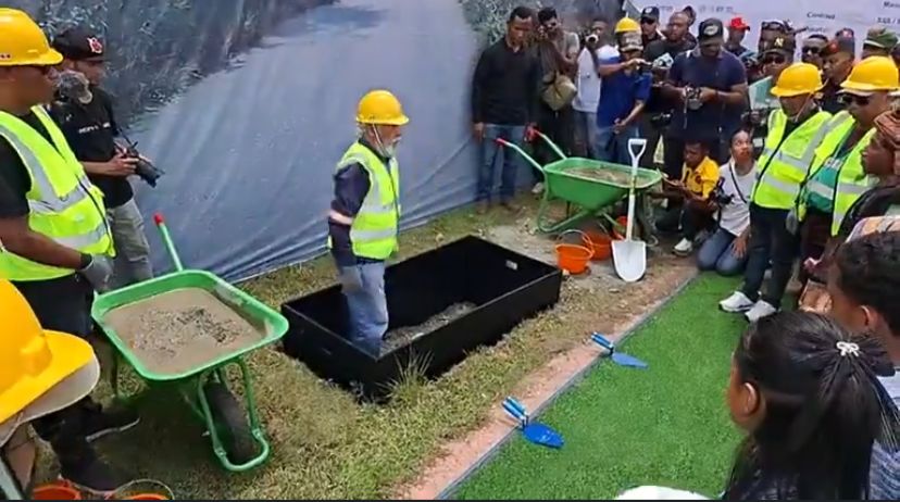 Governu lansa projetu reabilitasaun estrada diresaun Betanu-Natarbora