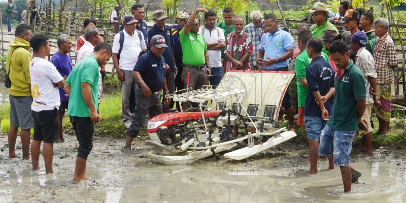 DNAHPP kapasita agrikultór suku Naimeko utiliza mákina kuda hare no manutensaun
