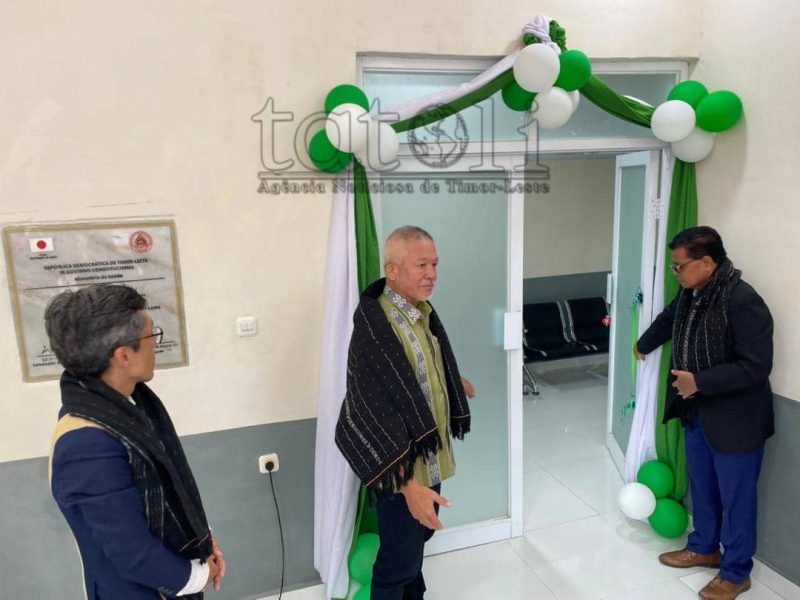 Governu Japaun entrega sala maternidade iha Kakania atu mellora atendimentu