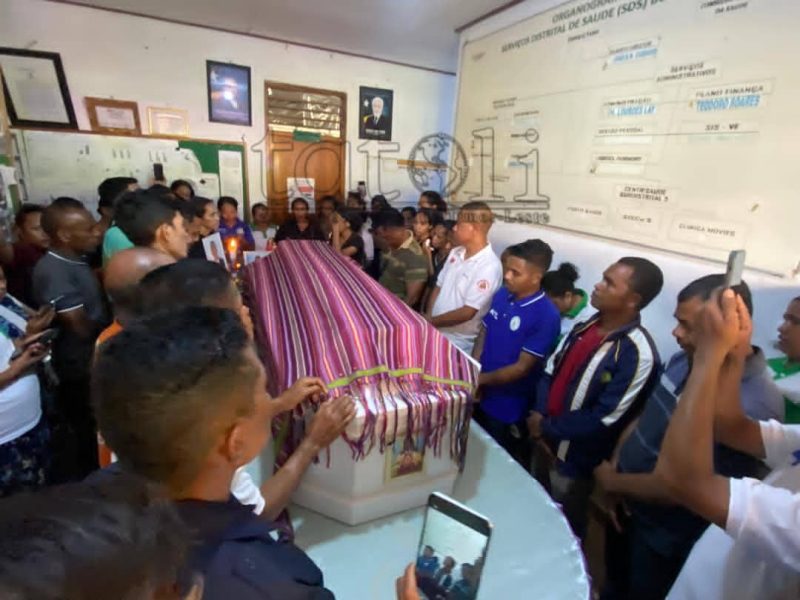 Bobonaru lakon líder saúde dedikadu, Gil Bernardo Vicente