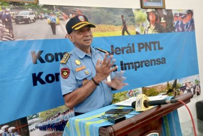 PNTL rejista iha MP apreensaun sigaru kaixa 830 iha kontetór