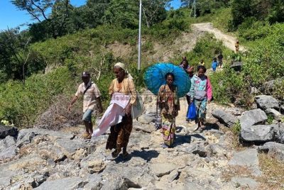 Estrada a’at, obrigada idozus sira iha Raiheu la’o ain ba simu subsidiu