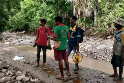 Agrikultór Uatukarbau husu Governu konstrui irrigasaun Hae-Oli ho permanente
