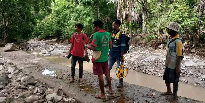 Agrikultór Uatukarbau husu Governu konstrui irrigasaun Hae-Oli ho permanente