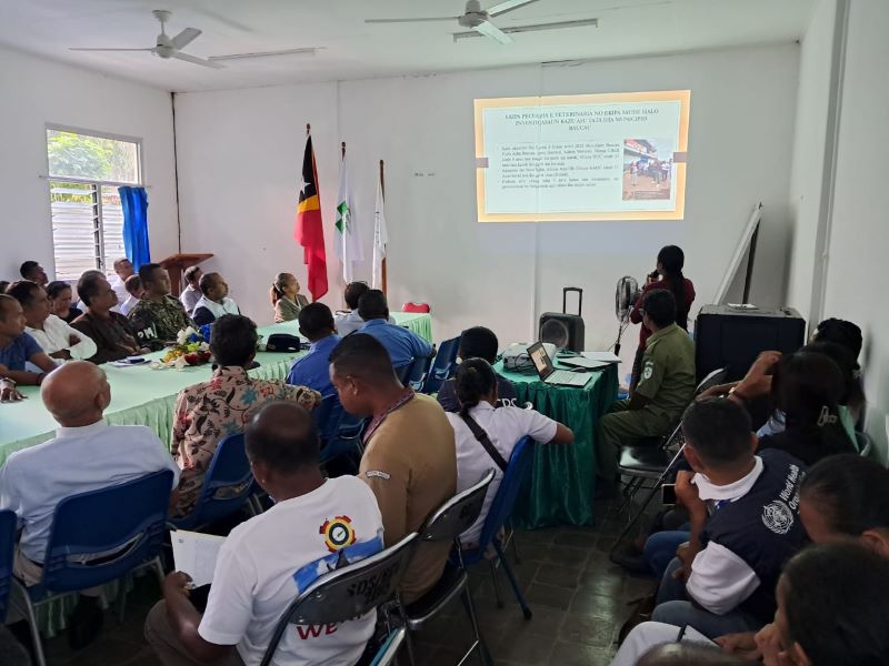Autoridade Baukau reativa ekipa Task Force hasoru Raiva