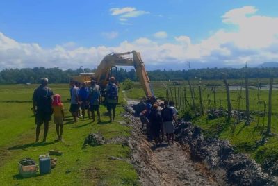 MAPPF destaka ona ekipamentu pezadu normaliza irrigasaun Saeketu ba natar Laleiu