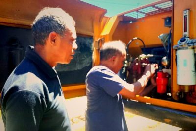 Ministériu Agrikultura halo manutensaun ba eskavatór hodi normaliza irrigasaun iha Uatulari