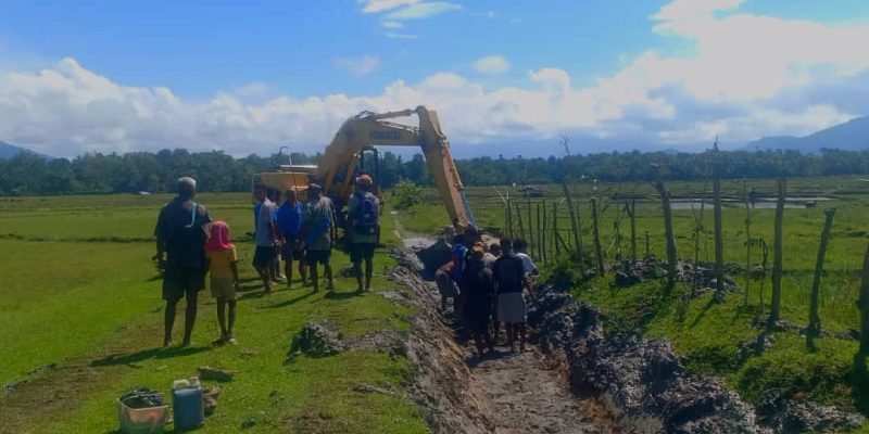 MAPPF destaka ona ekipamentu pezadu normaliza irrigasaun Saeketu ba natar Laleiu