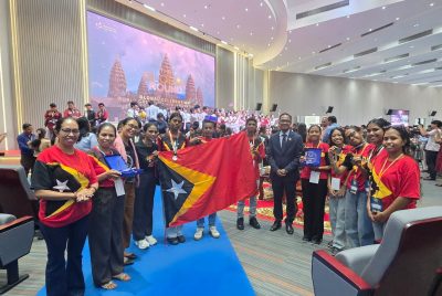 Estudante hosi EBC St. Baukau ho EBC Don Baumeta Aileu hetan Grand Award no Titanium Award 2026