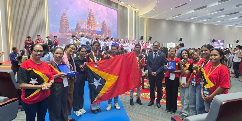 Estudante hosi EBC St. Baukau ho EBC Don Baumeta Aileu hetan Grand Award no Titanium Award 2026