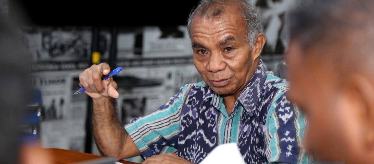 Jornalista sénior Timor-Leste, Otélio Ote, hakotu ona iis