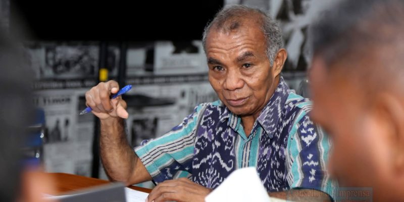 Jornalista sénior Timor-Leste, Otélio Ote, hakotu ona iis