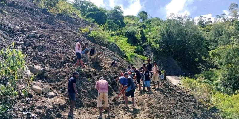 Autoridade Fatumea organiza komunidade hasai sedimentasaun taka estrada públiku