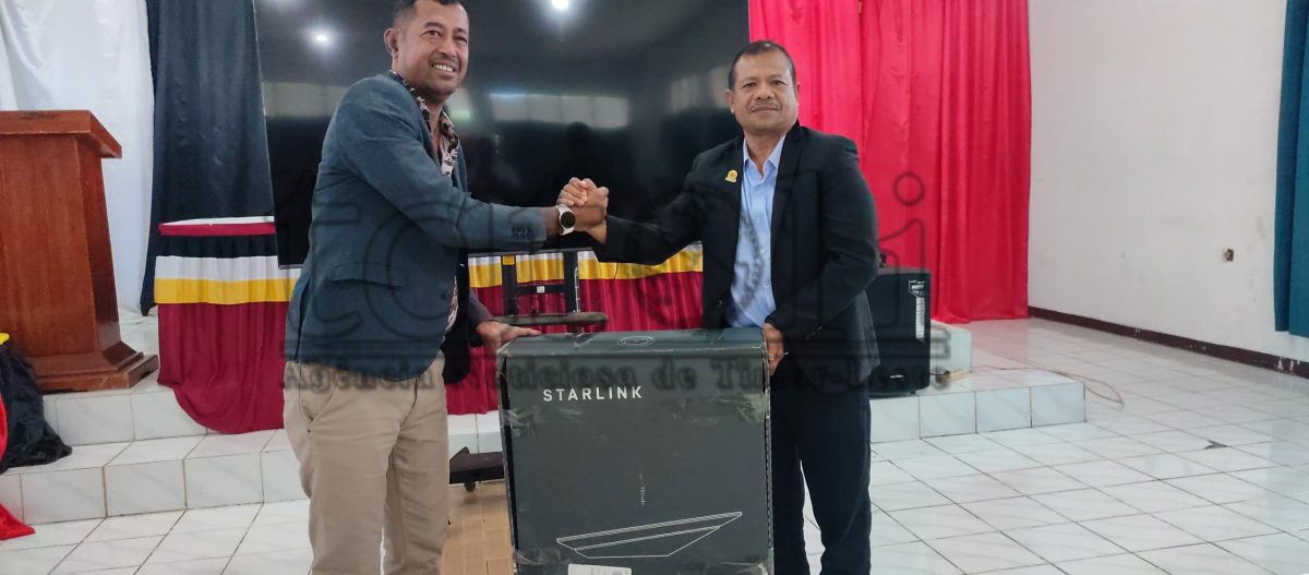 MTK entrega rede Starlink ba Autoridade Kovalima